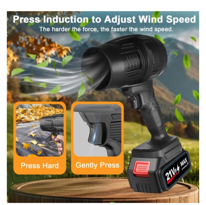 Ultra Power Car Jet Blower – Fast Drying, 2x Battery Pack